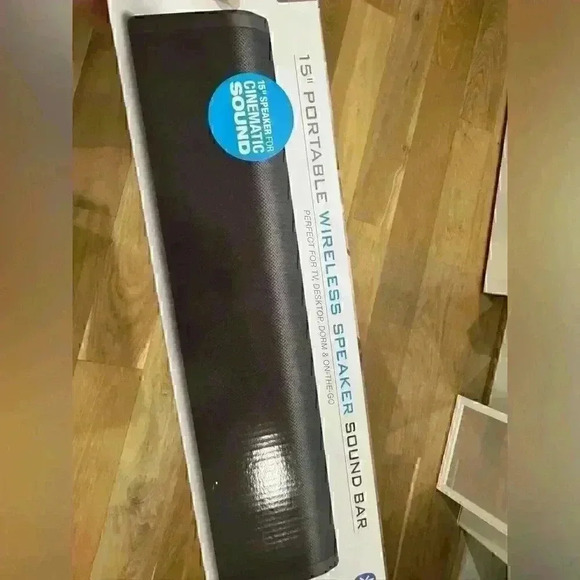 NIB iLive 15 Inch Portable Wireless Speaker Sound Bar & mic Rechargeable Battery - Picture 2 of 12